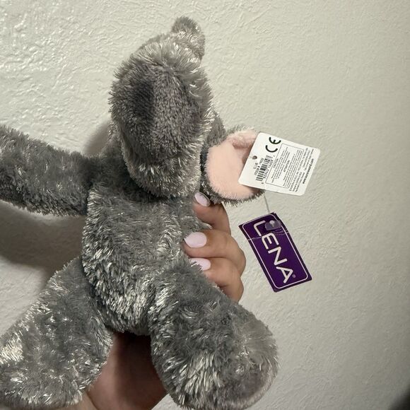 Aurora 8" Ellie Elephant 16609 Plush Stuffed Animal Toy - Picture 5 of 5